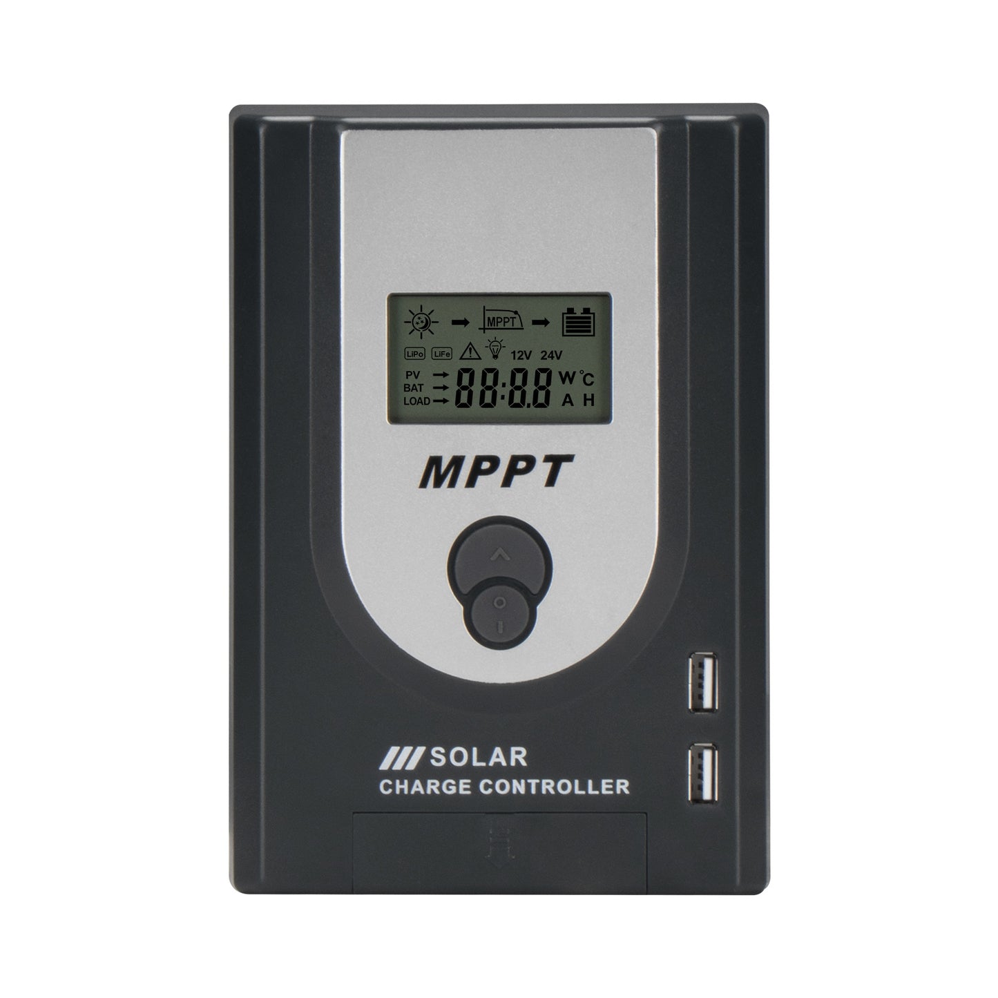 MPJ 12/24/48V Auto. MPPT solar charge controller,plastic box