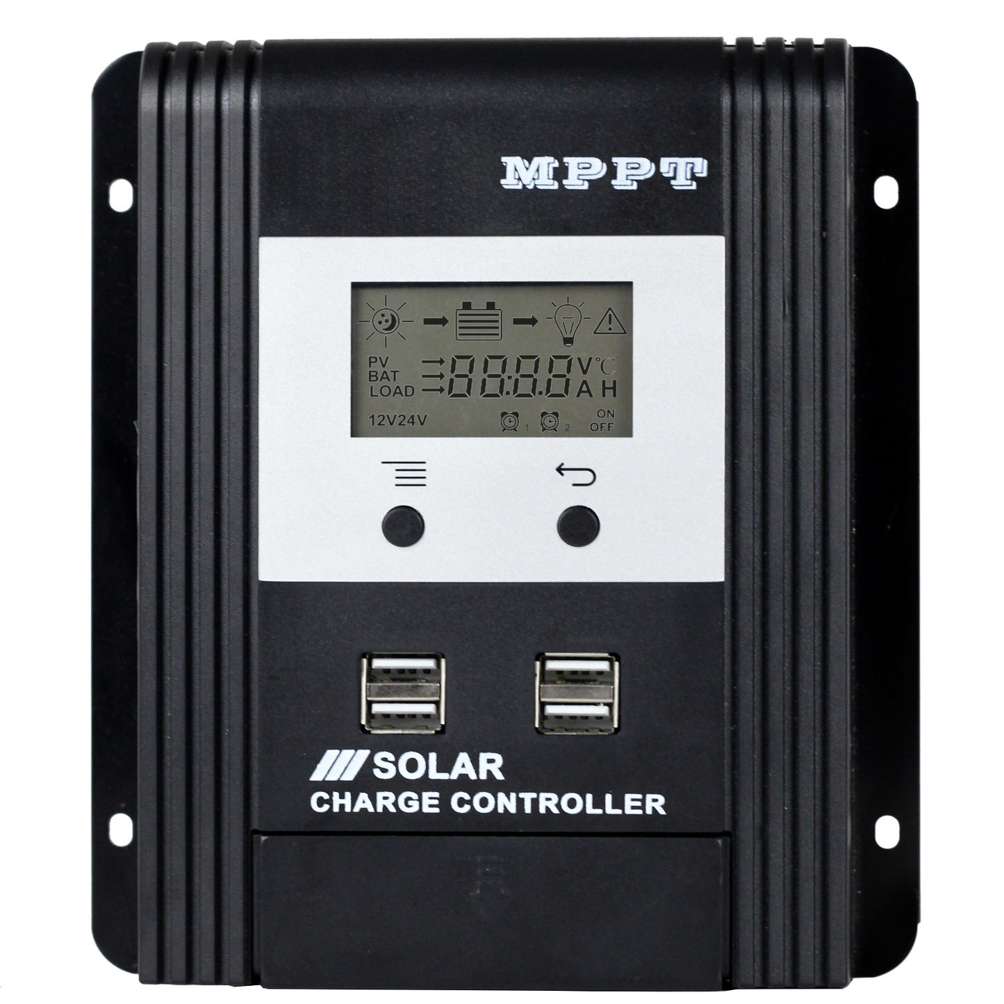 MPD20 12/24V Auto. MPPT solar charge controller,plastic box