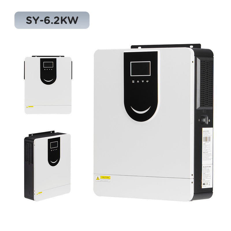 Solar Hybrid Wechselrichter 48V 6200W AC220-240V Output Multifunktions Mikrowechselrichter mit MPPT 120A Laderegler für Notstromausfälle und Orte, die Strom Benötigen Solar Hybrid Wechselrichter 48V 6200W AC220-240V Output Multifunktions Mikrowechselrichter mit MPPT 120A Laderegler für Notstromausfälle und Orte, die Strom Benötigen